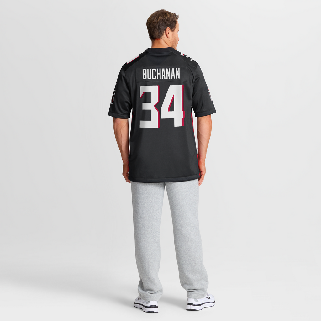Ray Buchanan Atlanta Falcons Game Jersey - Black