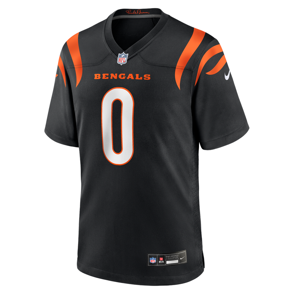 DJ Turner II Cincinnati Bengals Game Jersey - Black