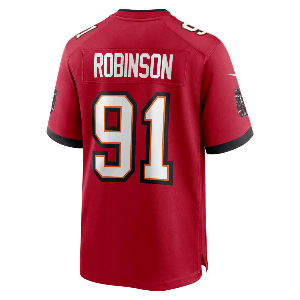 A'Shawn Robinson Tampa Bay Buccaneers Game Jersey - Red