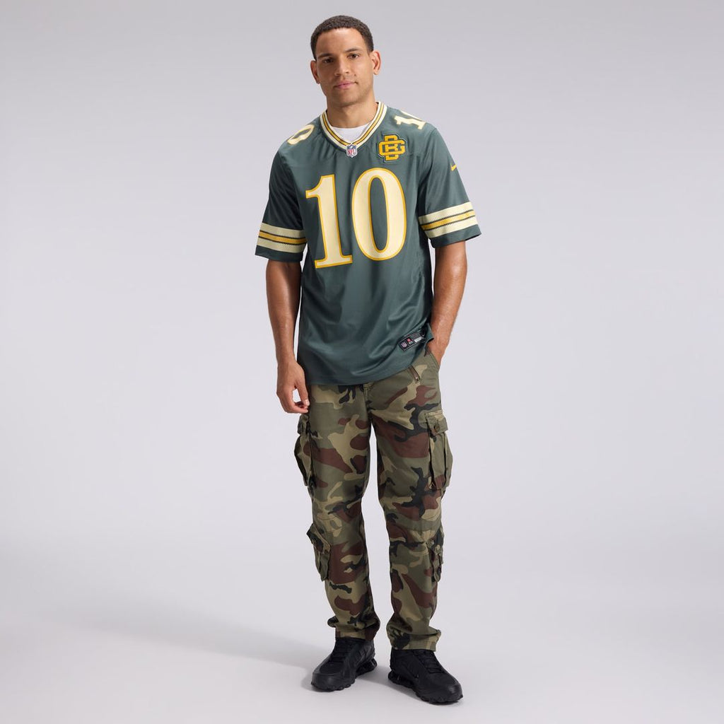 Jordan Love Green Bay Packers 2026 Rivalries Collection Game Jersey - Green