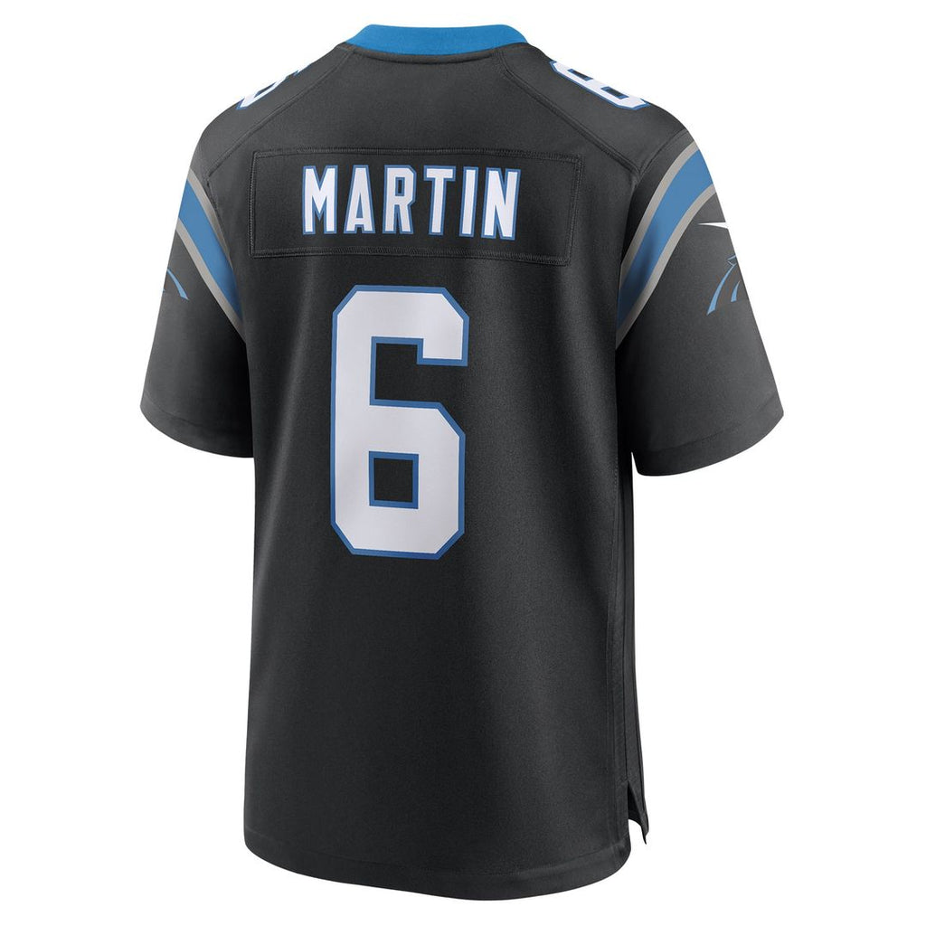 Sam Martin Carolina Panthers Game Jersey - Black