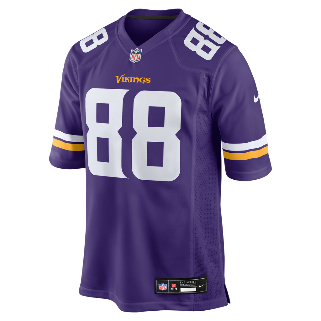 Alan Page Minnesota Vikings Game Jersey - Purple