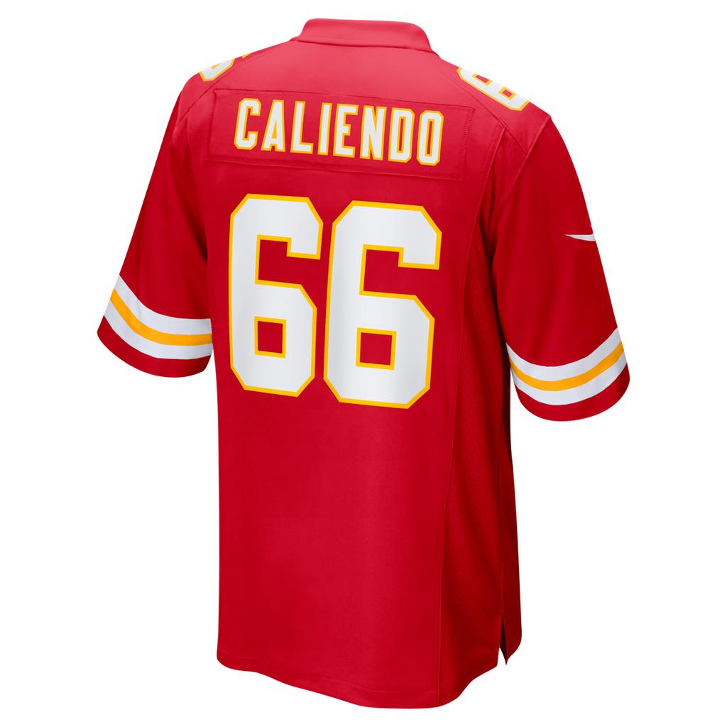 Mike Caliendo Kansas City Chiefs Game Jersey - Red