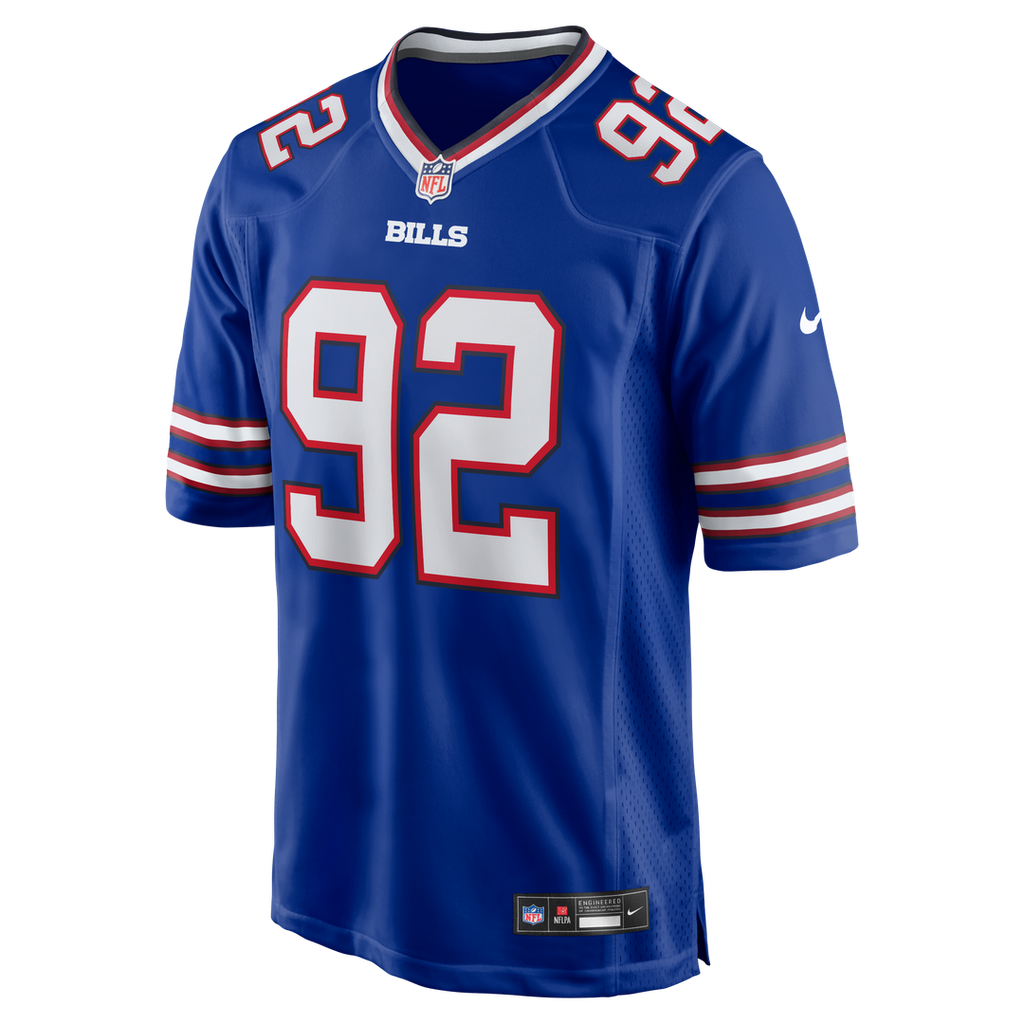 DaQuan Jones Buffalo Bills Game Jersey - Royal Blue