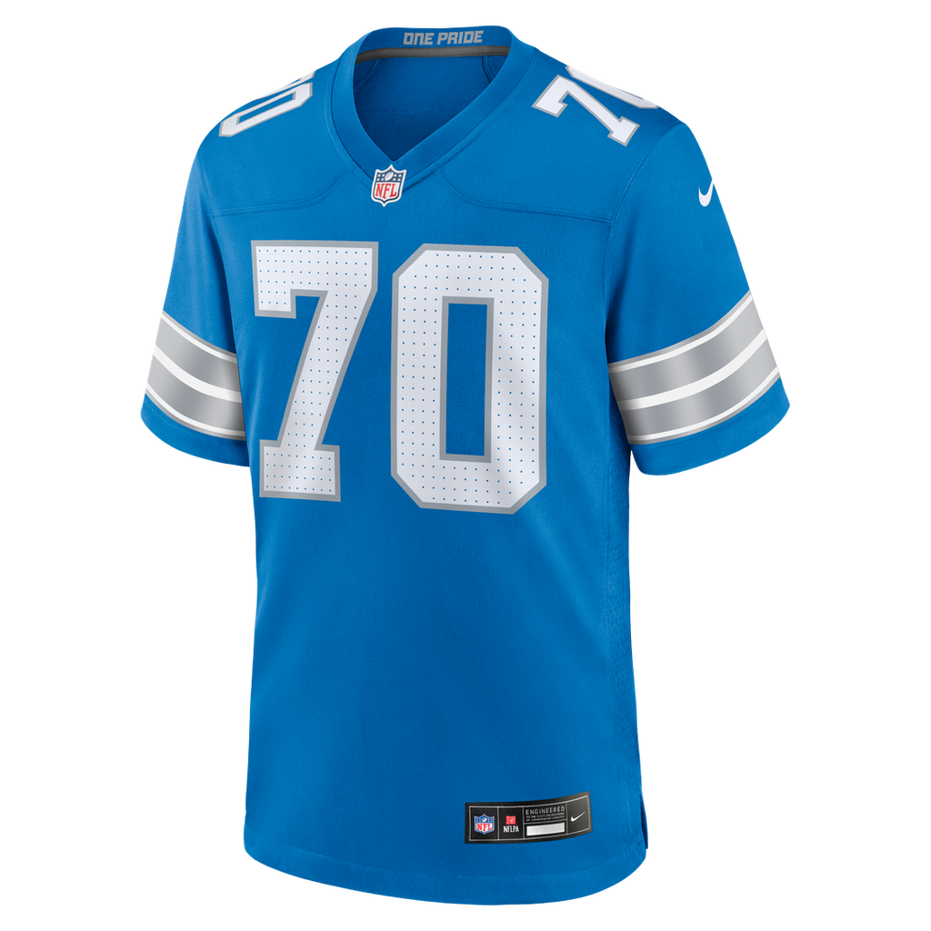 Juice Scruggs Detroit Lions Game Jersey - Blue