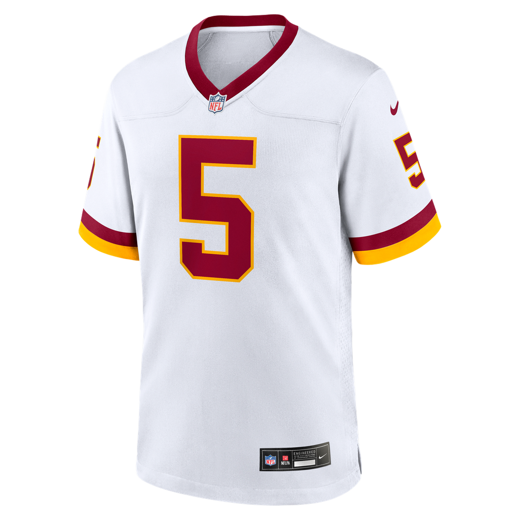 Hail Raiser Jayden Daniels Washington Commanders Alternate Game Jersey - Black