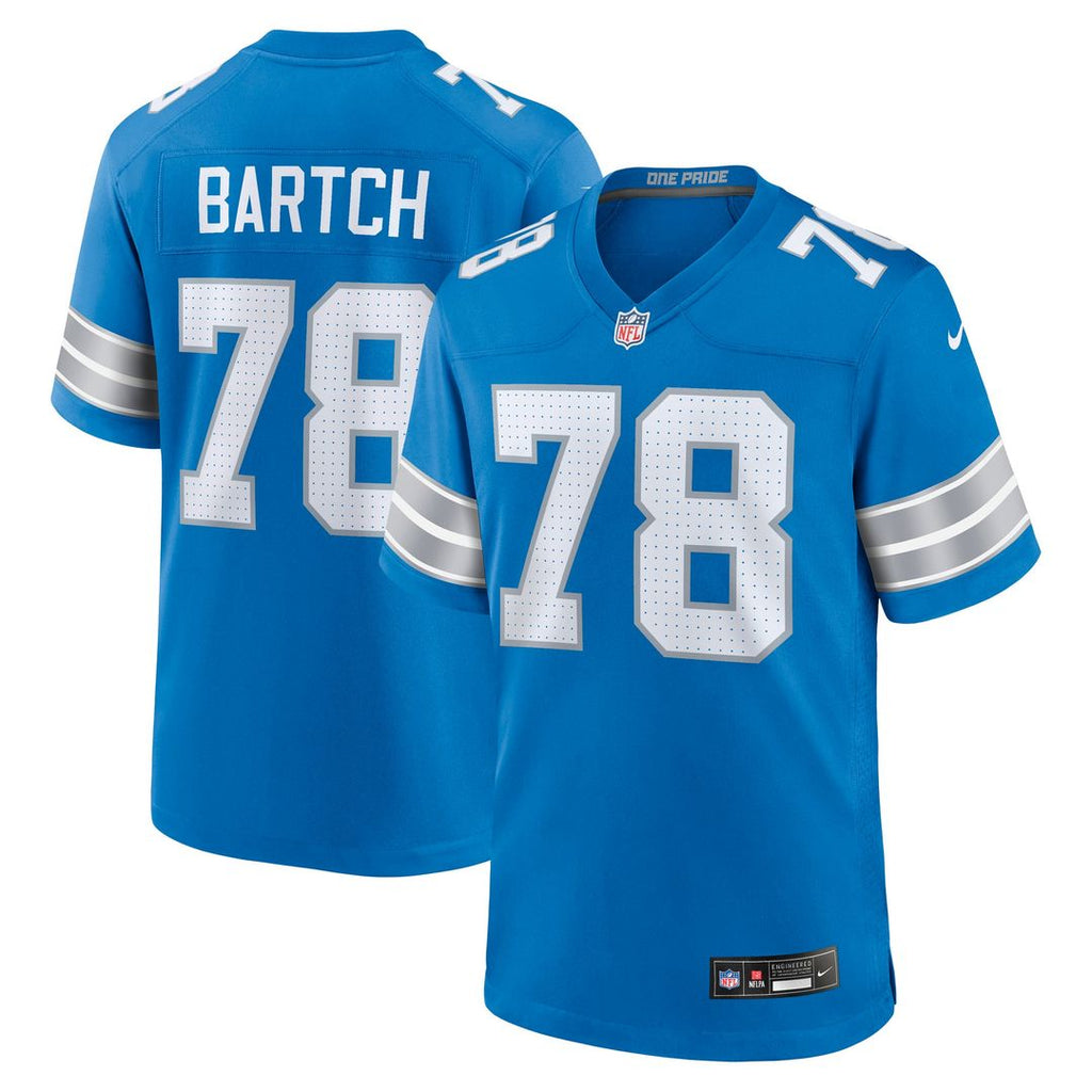 Ben Bartch Detroit Lions Game Jersey - Blue