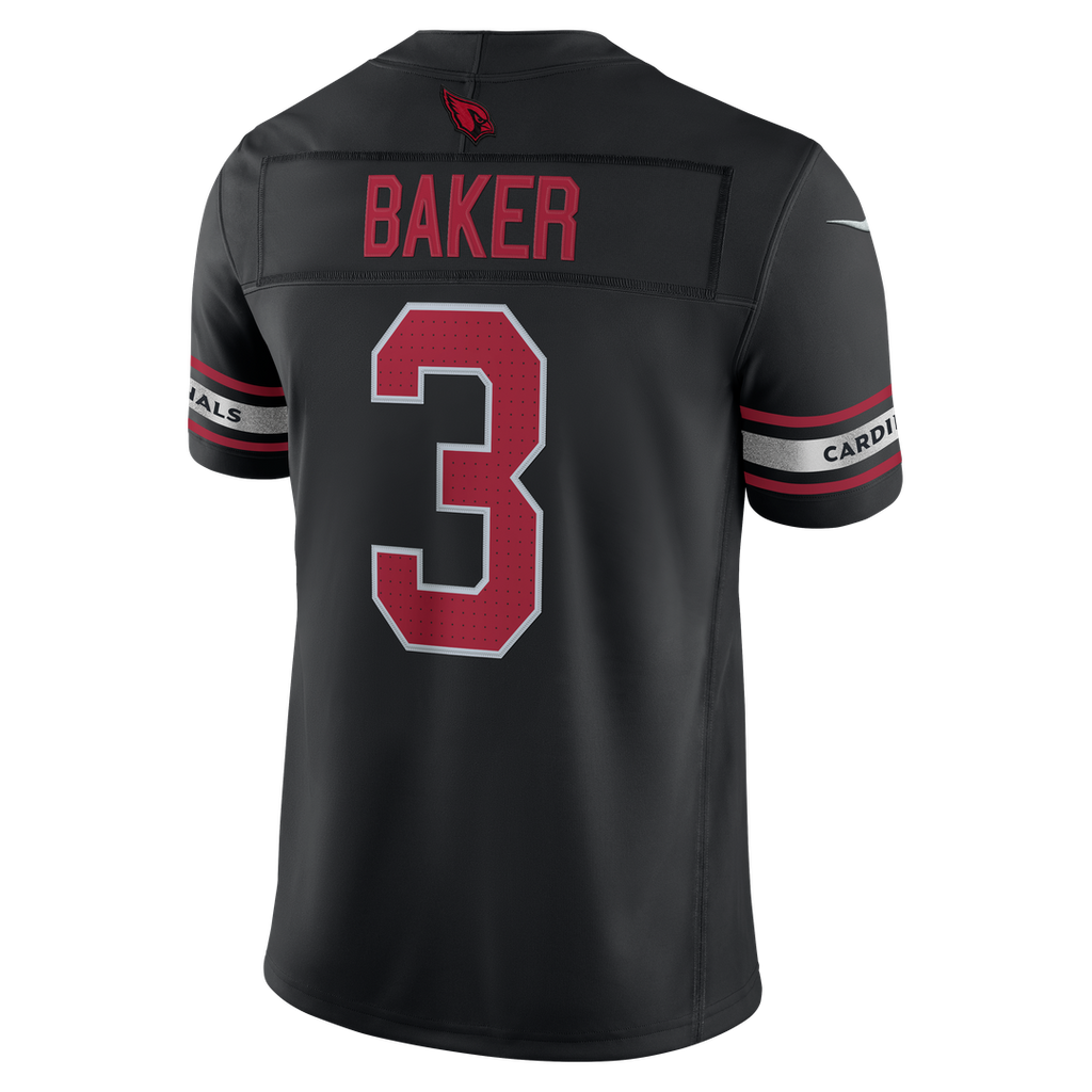 Budda Baker Arizona Cardinals Alternate Vapor F.U.S.E. Stitched Limited Jersey - Black