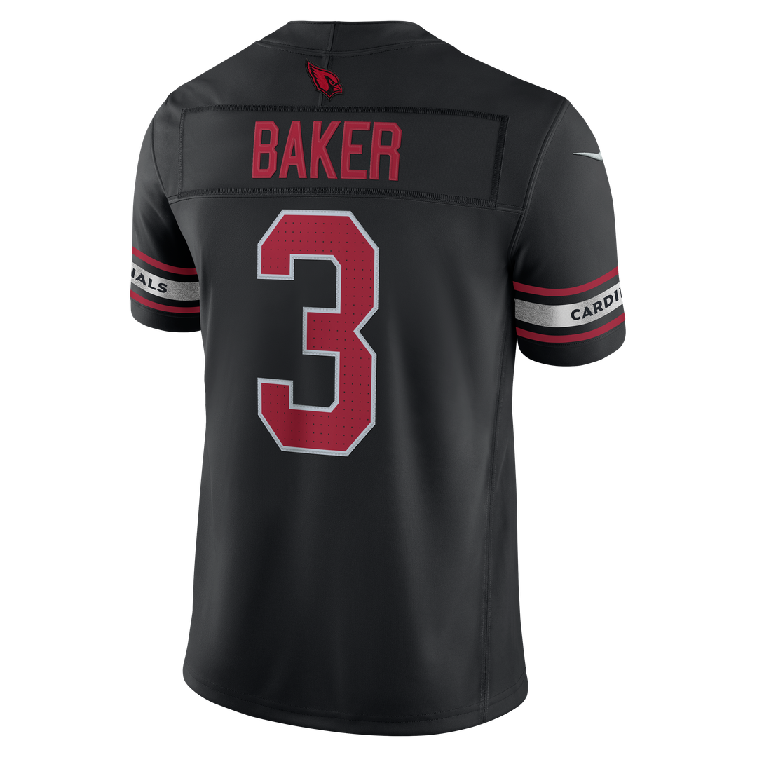 Budda Baker Arizona Cardinals Alternate Vapor F.U.S.E. Stitched Limited Jersey - Black