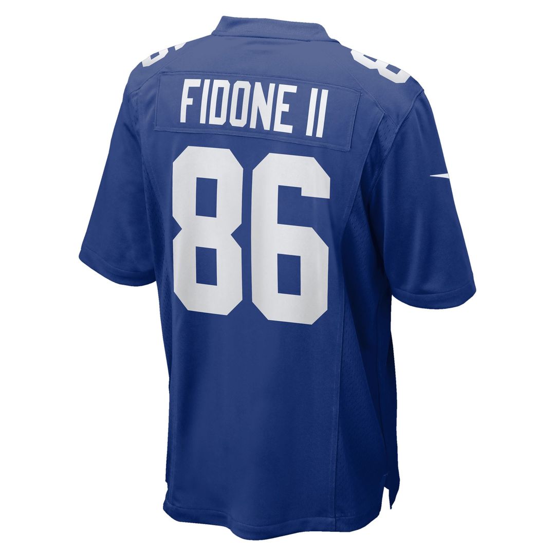 Thomas Fidone II New York Giants Game Jersey - Royal Blue