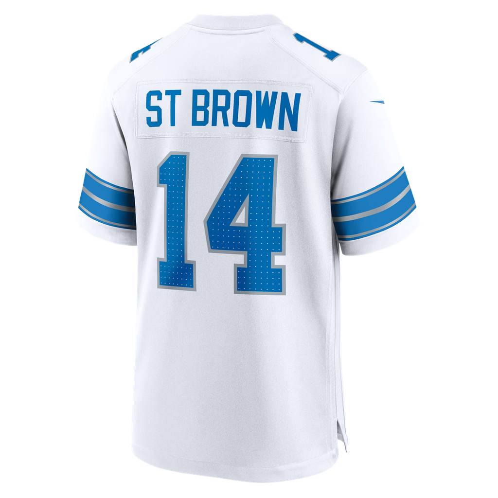 Amon-Ra St. Brown Detroit Lions Game Jersey - Blue