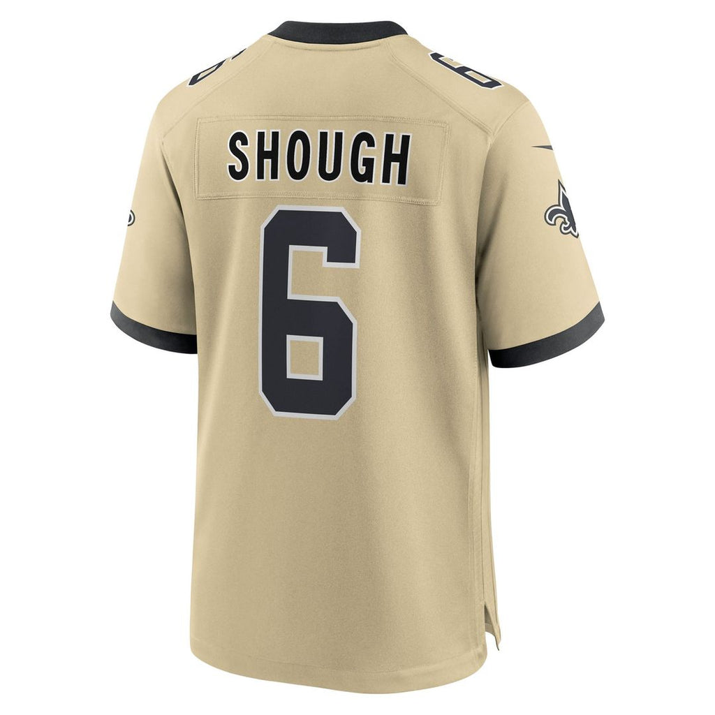 Tyler Shough New Orleans Saints Alternate Game Jersey - Gold