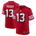 Men Brock Purdy San Francisco 49ers Alternate Game Jersey - Scarlet