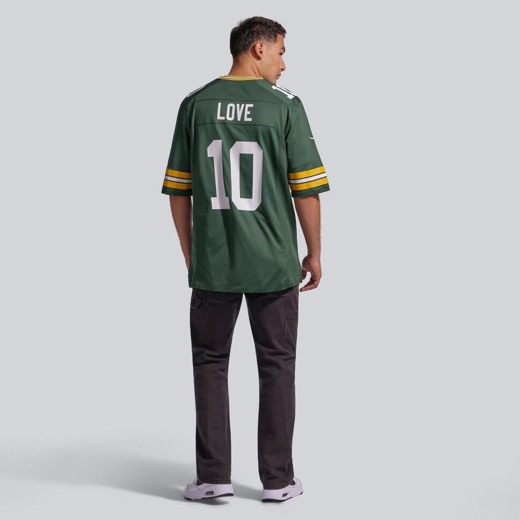 Jordan Love Green Bay Packers Game Jersey - Green