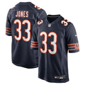 Jaylon Jones Chicago Bears Game Jersey - Navy