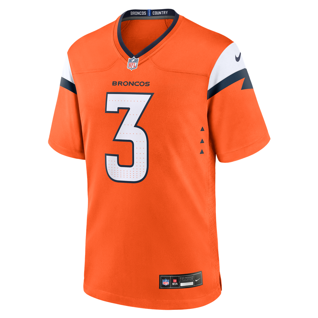 Wil Lutz Denver Broncos Game Jersey - Orange