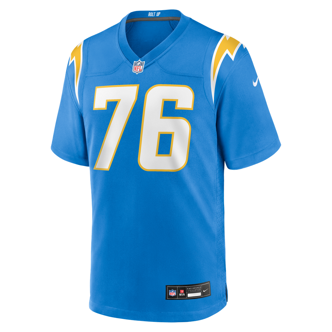 Joe Alt Los Angeles Chargers Game Jersey - Powder Blue