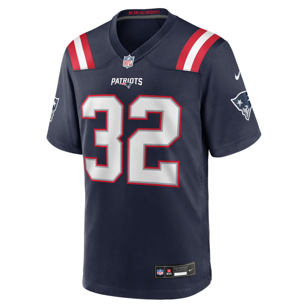 TreVeyon Henderson New England Patriots Alternate Game Jersey - Red
