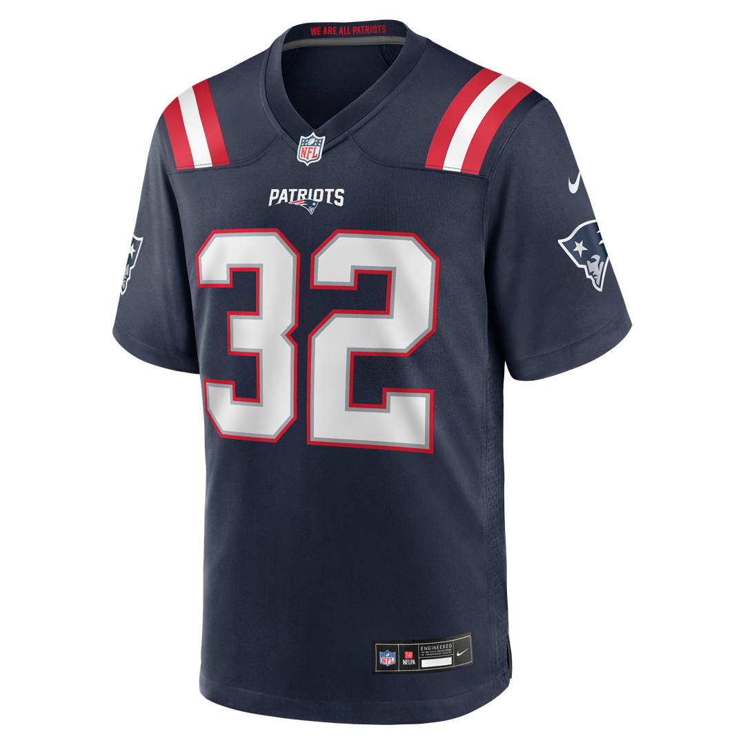 TreVeyon Henderson New England Patriots Alternate Game Jersey - Red