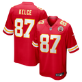 Travis Kelce Kansas City Chiefs Game Jersey - Red