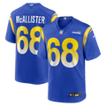 Mike McAllister Los Angeles Rams Home Game Jersey - Royal Blue