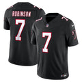Bijan Robinson Atlanta Falcons Alternate Throwback Vapor F.U.S.E. Stitched Limited Jersey - Black