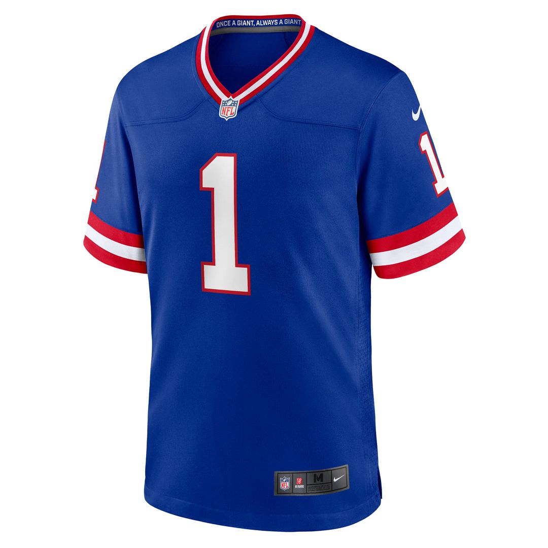 Malik Nabers New York Giants Game Jersey - Royal Blue