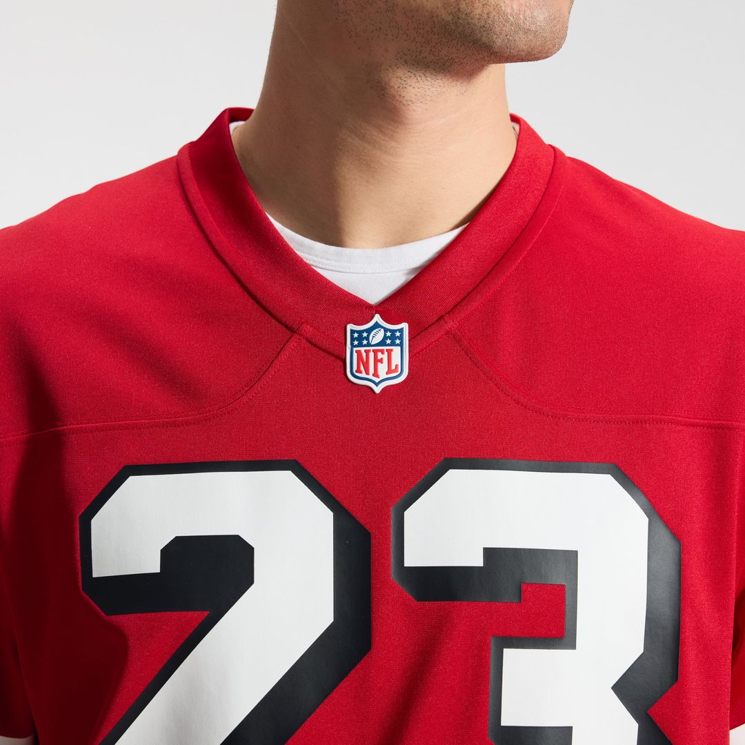 Christian McCaffrey San Francisco 49ers Alternate Game Jersey - Scarlet