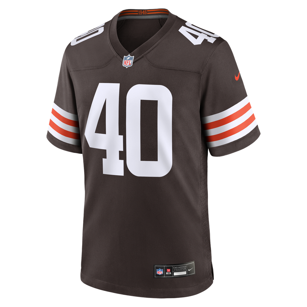 Nathaniel Watson Cleveland Browns Game Jersey - Brown