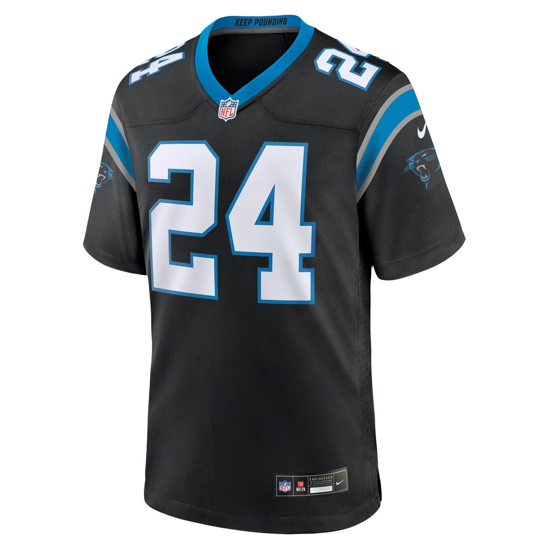 Jonathon Brooks Carolina Panthers Game Jersey - Black