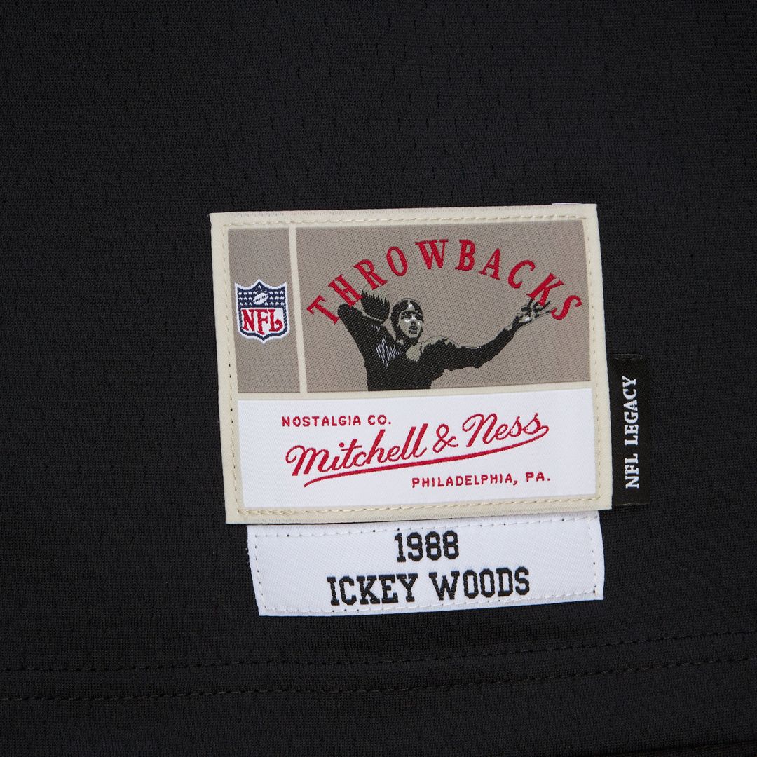 Ickey Woods Cincinnati Bengals 1988 Legacy Replica Jersey - Black