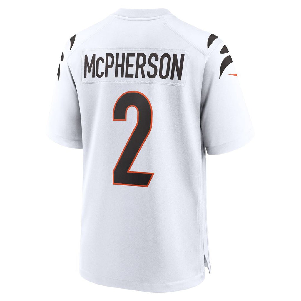 Evan McPherson Cincinnati Bengals Game Jersey - White