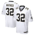 Tyrann Mathieu New Orleans Saints Game Jersey - White