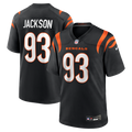 McKinnley Jackson Cincinnati Bengals Game Jersey - Black