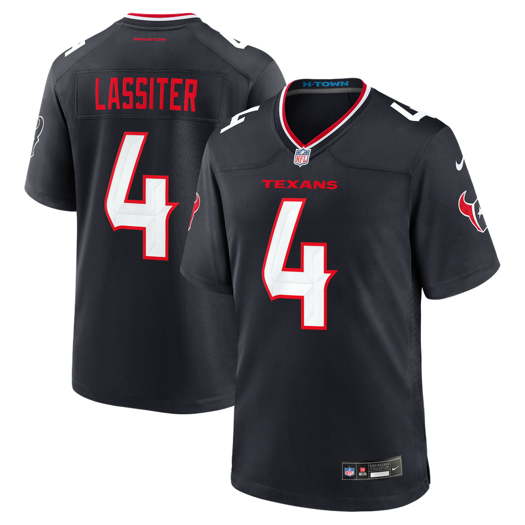 Kamari Lassiter Houston Texans Game Jersey - Navy