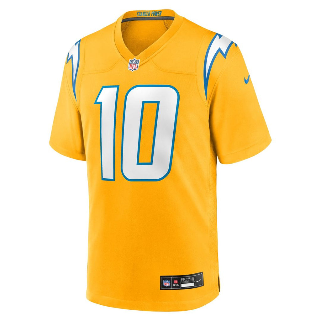Justin Herbert Los Angeles Chargers Alternate Super Chargers Game Jersey - Navy