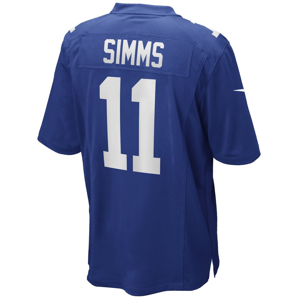 Phil Simms New York Giants Game Jersey - Royal Blue