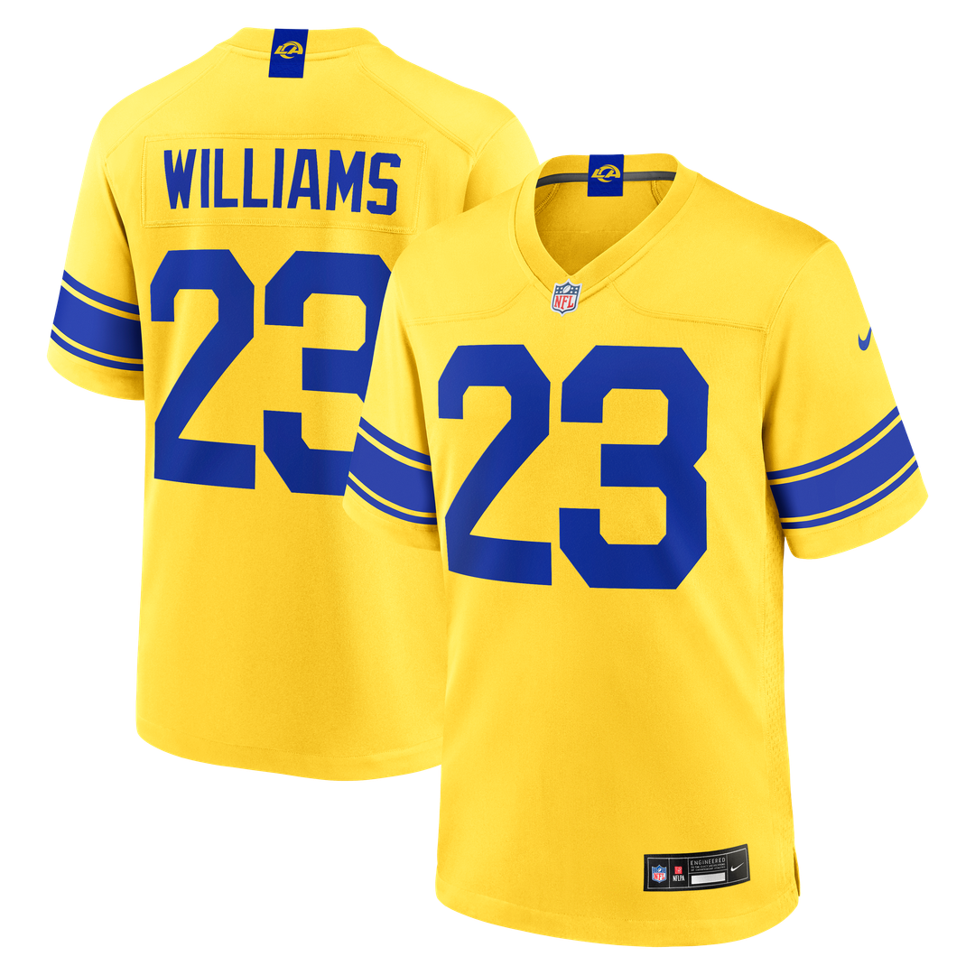 Kyren Williams Los Angeles Rams Game Jersey - Classic Sol