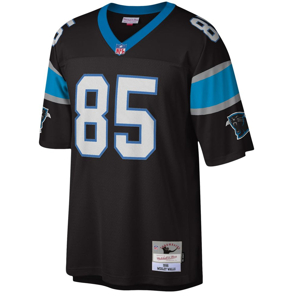 Wesley Walls Carolina Panthers Legacy Replica Jersey - Black
