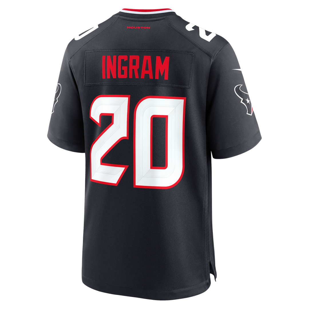 Ja'Marcus Ingram Houston Texans Game Jersey - Navy