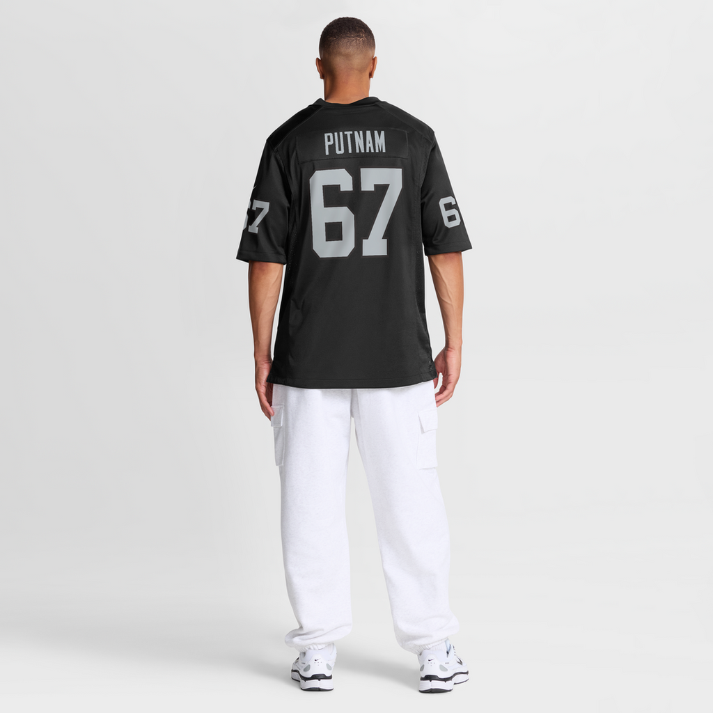 Will Putnam Las Vegas Raiders Game Jersey - Black