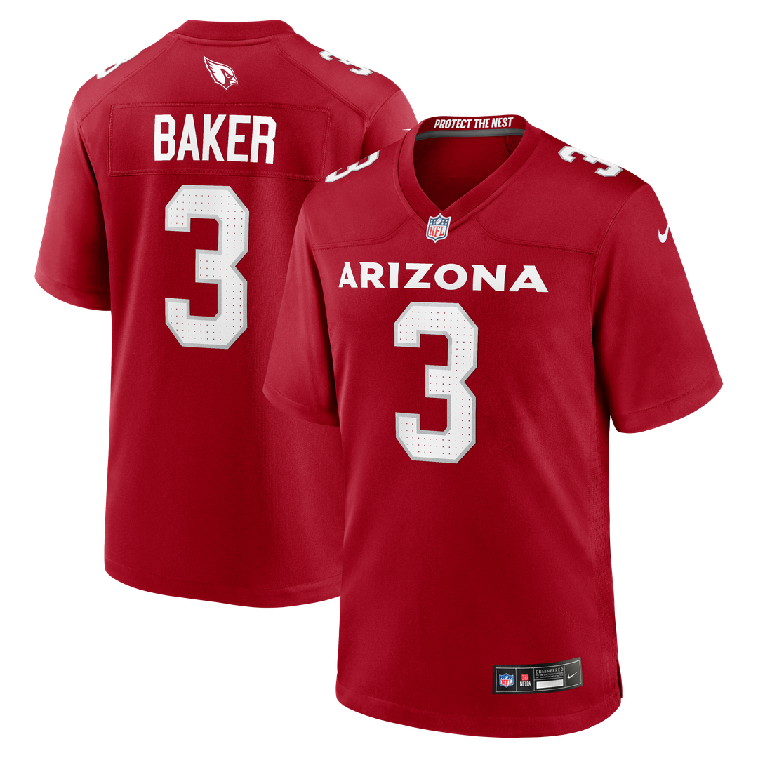 Budda Baker Arizona Cardinals Game Jersey - Cardinal