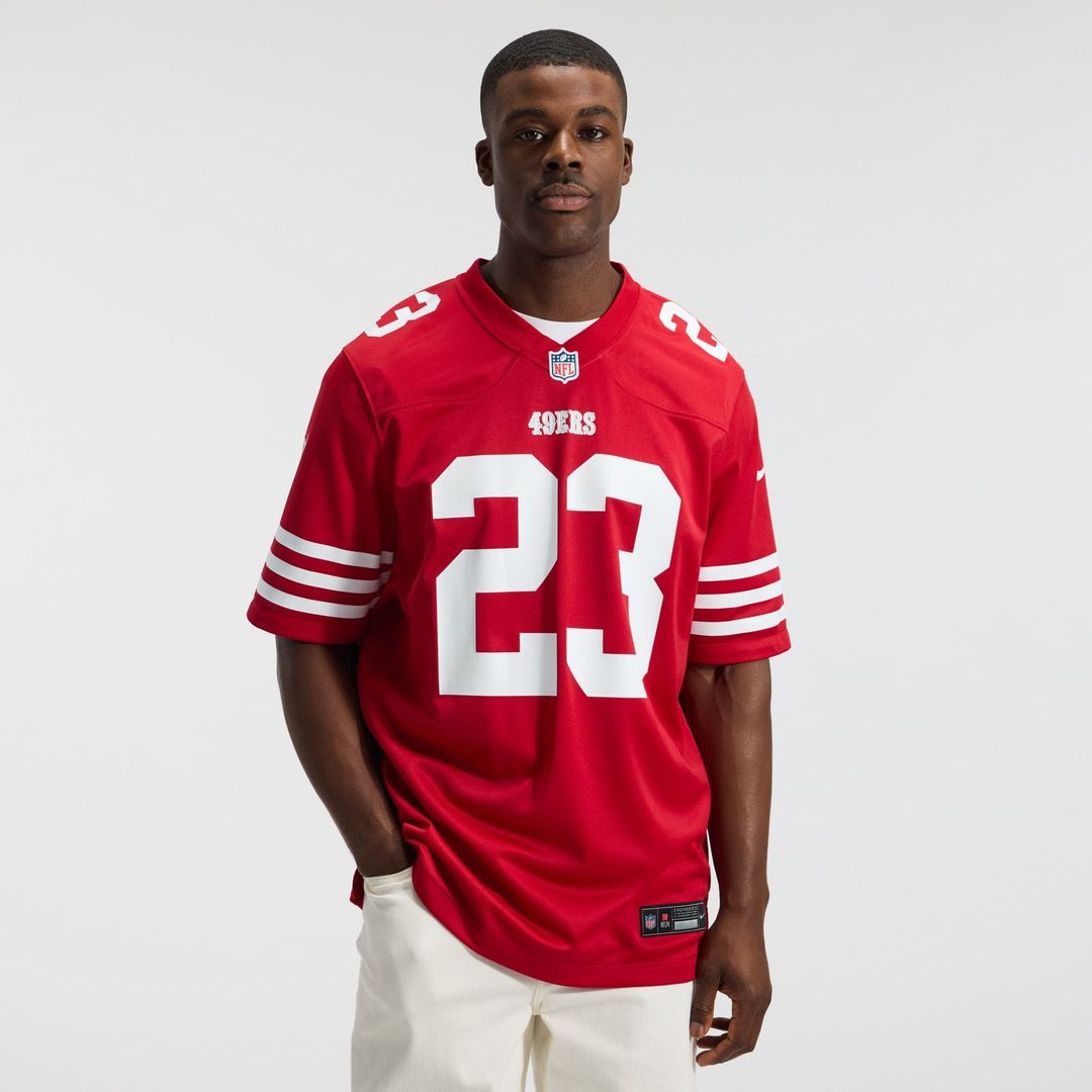 Christian McCaffrey San Francisco 49ers Game Jersey - White