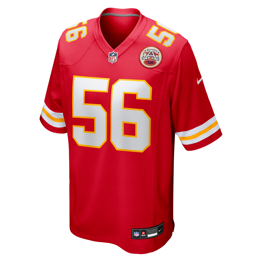 George Karlaftis Kansas City Chiefs Game Jersey - Red