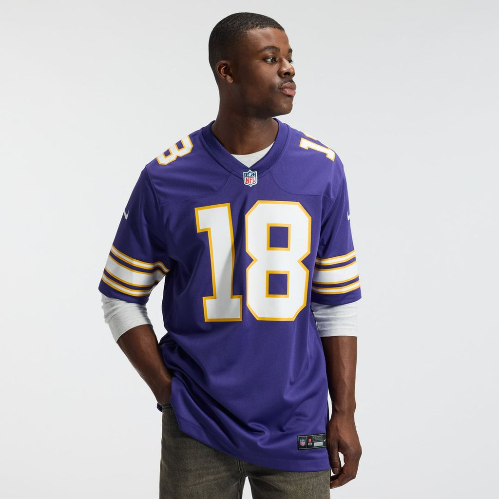 Justin Jefferson Minnesota Vikings Alternate Game Jersey - White
