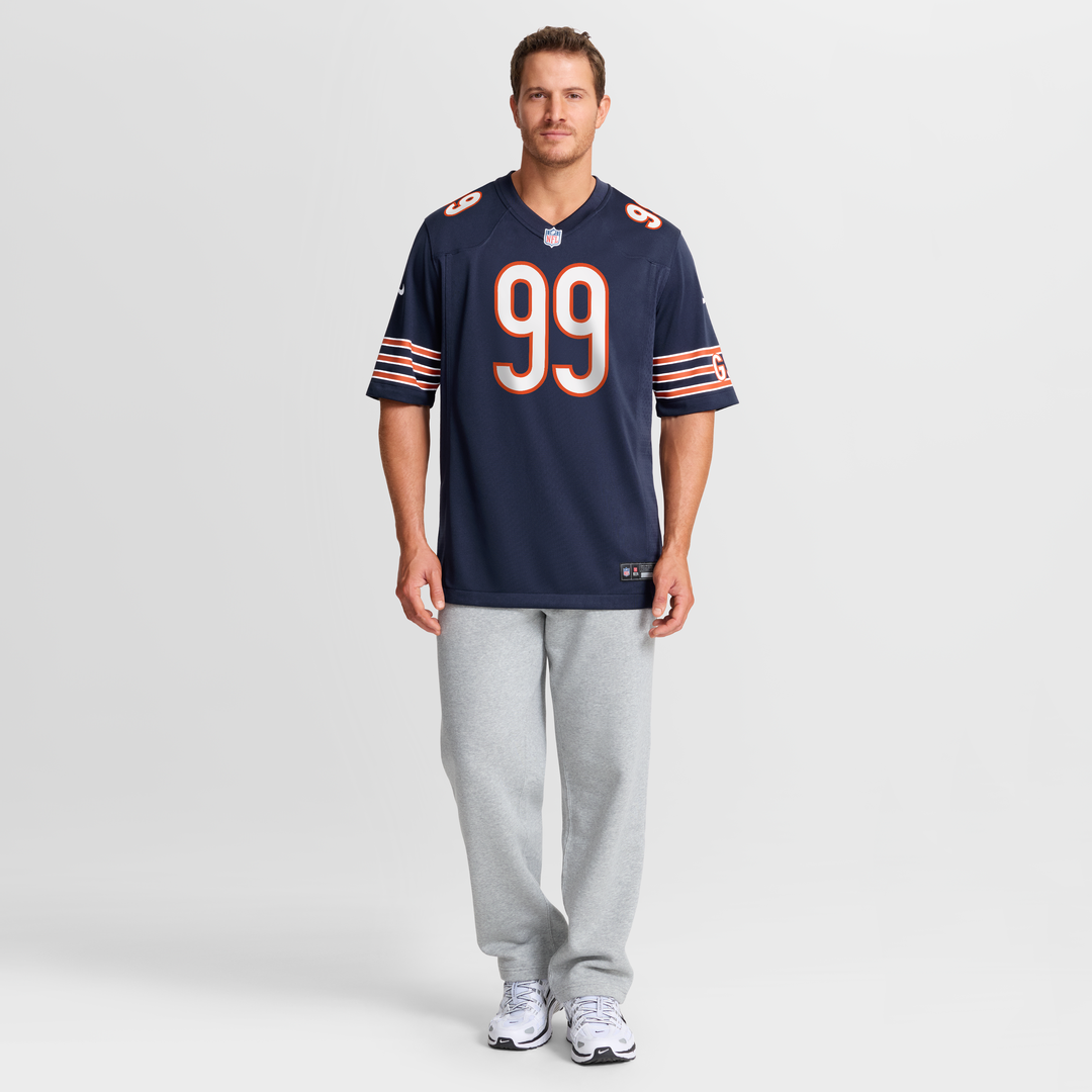 Gervon Dexter Sr. Chicago Bears Game Jersey - Navy