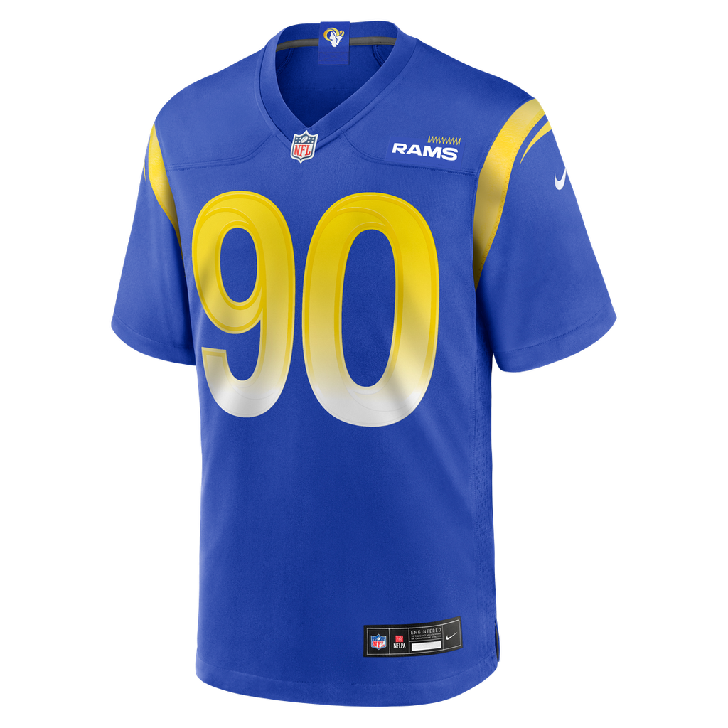 Earnest Brown IV Los Angeles Rams Game Jersey - Royal Blue