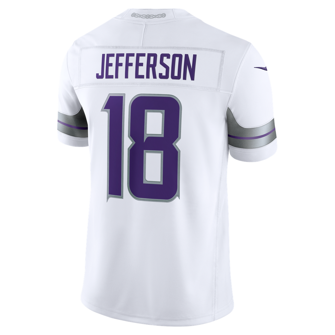Justin Jefferson Minnesota Vikings Alternate Vapor F.U.S.E. Stitched Limited Jersey - White