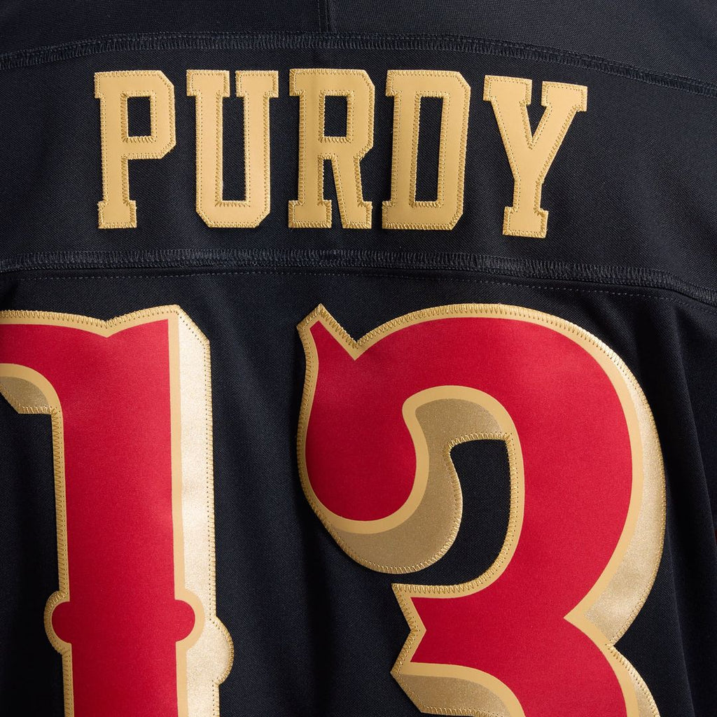 Brock Purdy San Francisco 49ers Rivalries Collection Stitched Limited Jersey - Black