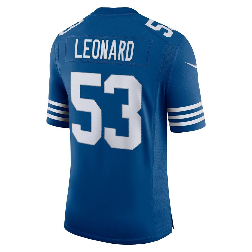 Darius Leonard Indianapolis Colts Alternate Vapor Limited Jersey - Royal Blue